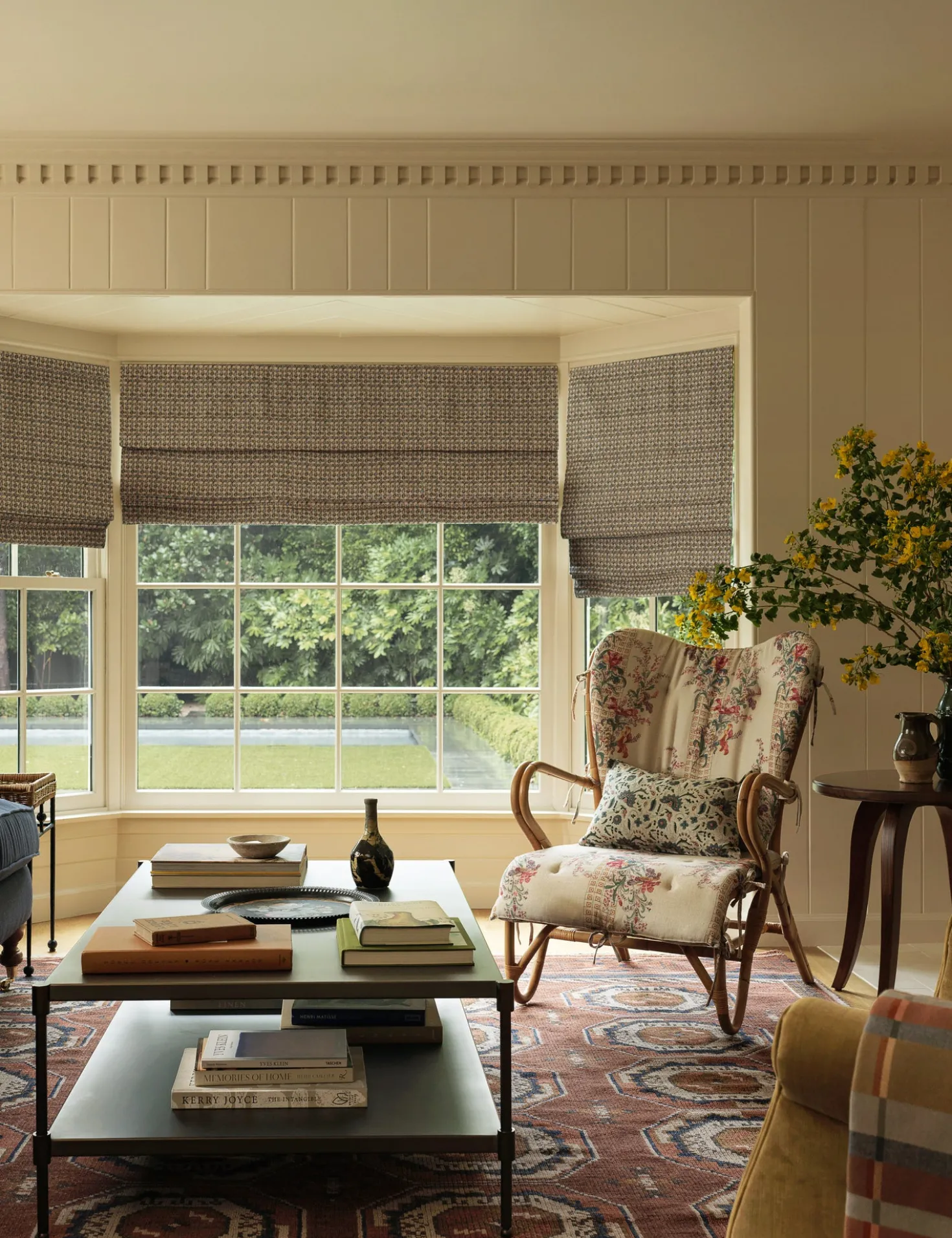 Haris Linen Roman Shade by Heidi Caillier