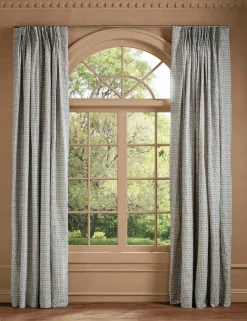 Haris Pleated Linen Curtain Panel by Heidi Caillier