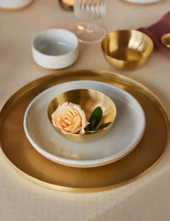 Heirloom Brass Dip Bowl (Set of 2) by Fleck