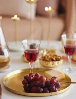 Heirloom Brass Serving Plate by Fleck
