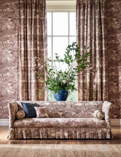 Highgrove Toile Linen-Blend Fabric by Sanderson