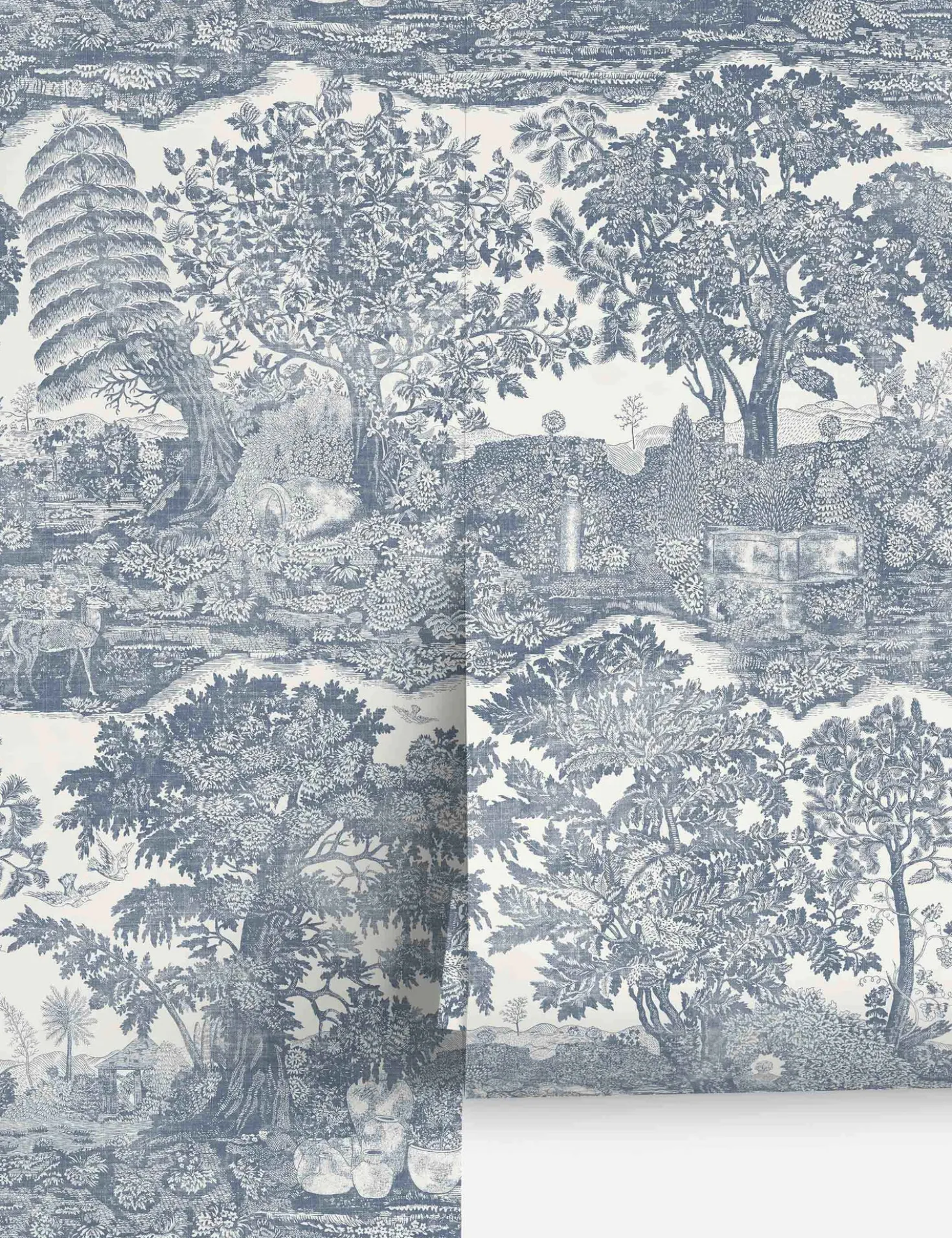 Highgrove Toile Wallpaper by Sanderson