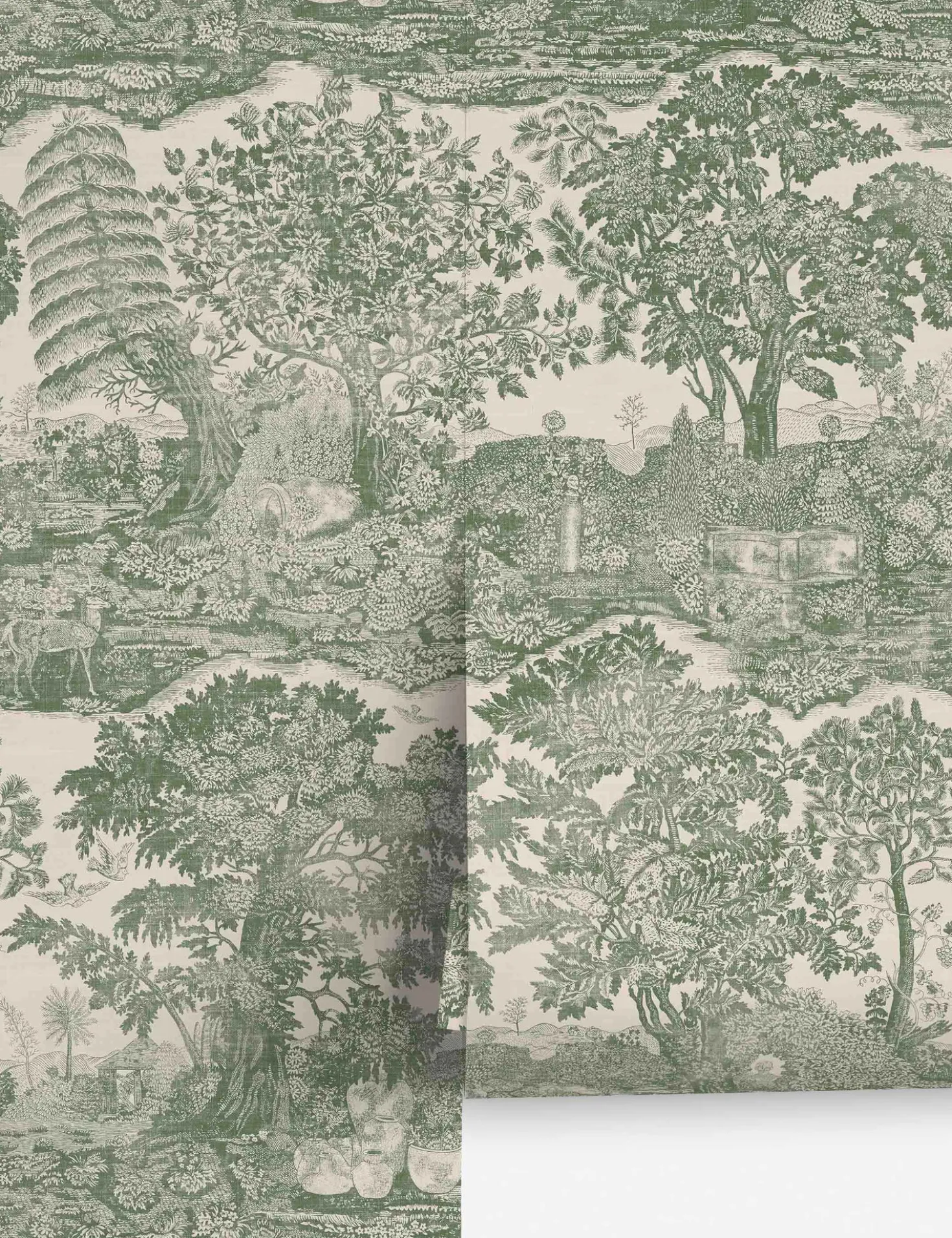 Highgrove Toile Wallpaper by Sanderson