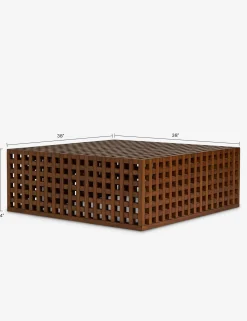 Hila Square Coffee Table by Sarah Sherman Samuel