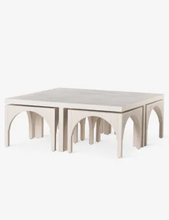 Hilgard Nesting Square Coffee Table (Set of 4)
