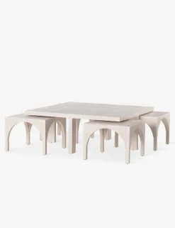 Hilgard Nesting Square Coffee Table (Set of 4)