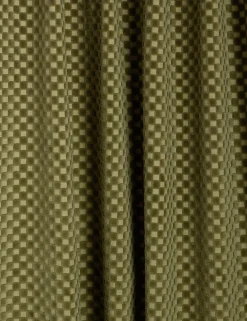 Hi-Lo Checker Velvet Curtain Panel By Sarah Sherman Samuel
