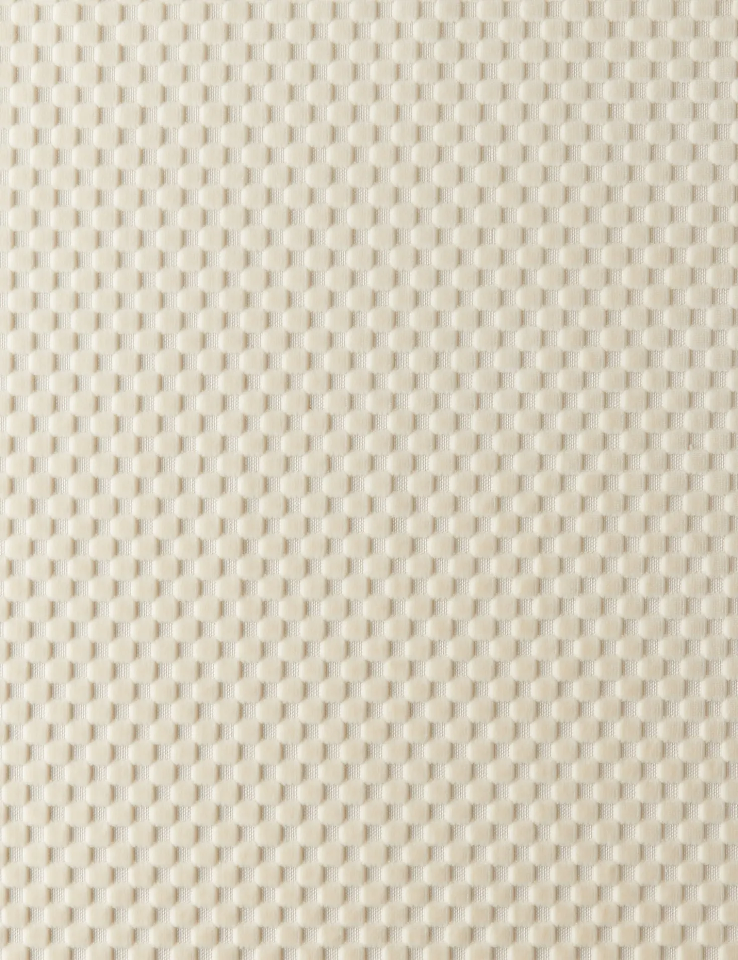 Hi-Lo Checker Velvet Fabric by Sarah Sherman Samuel