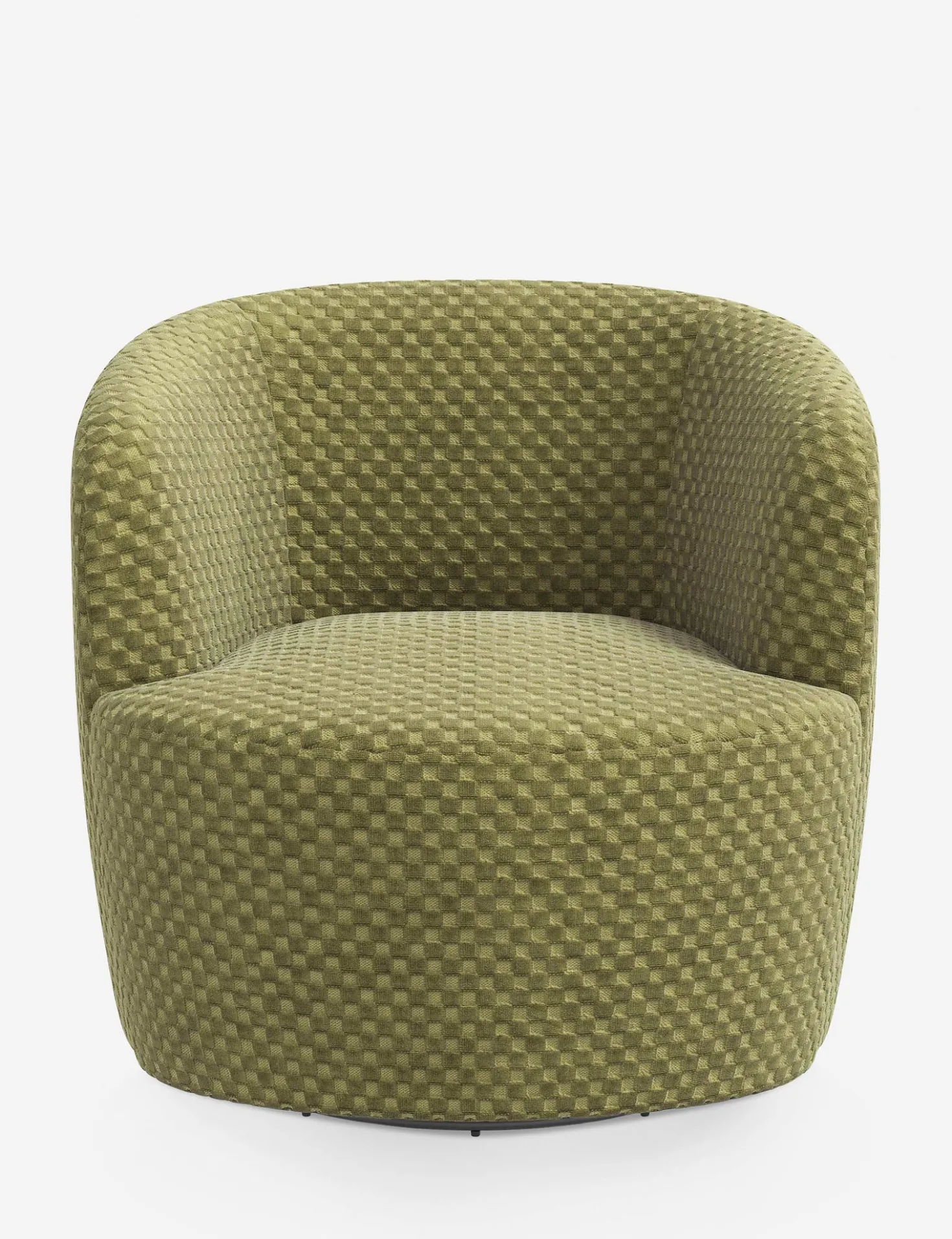 Hi-Lo Checker Velvet Fabric by Sarah Sherman Samuel