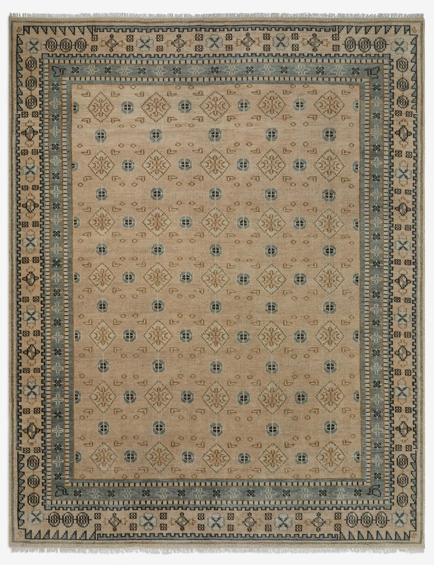 Hirsh Hand-Knotted Wool Rug