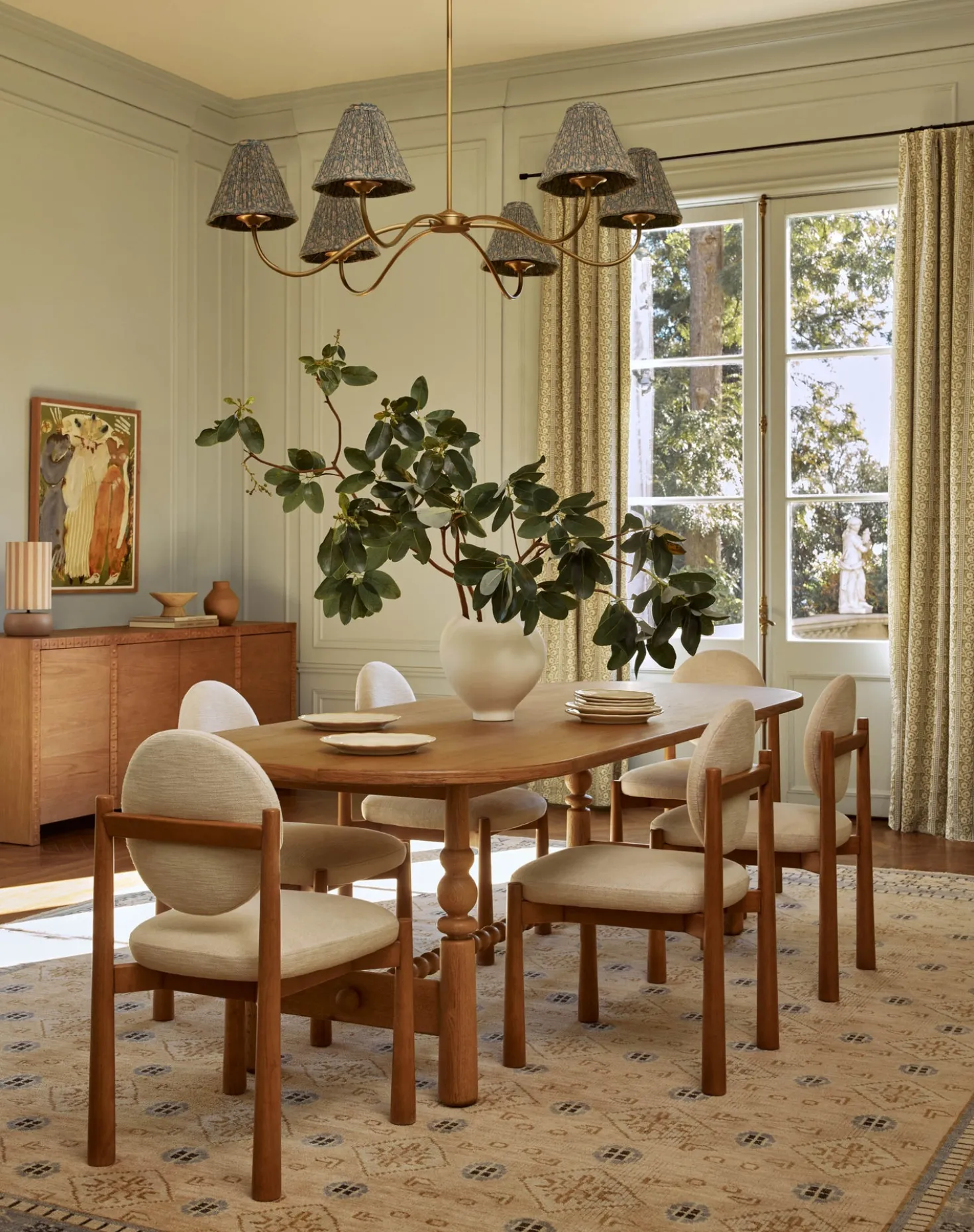 Hirsh Hand-Knotted Wool Rug