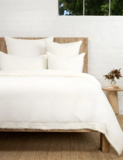 Hunter Linen Duvet Cover by Pom Pom at Home