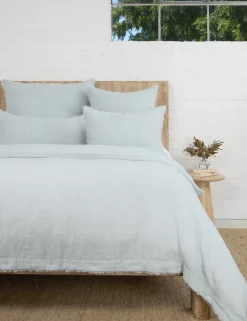 Hunter Linen Duvet Cover by Pom Pom at Home