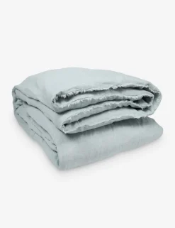 Hunter Linen Duvet Cover by Pom Pom at Home