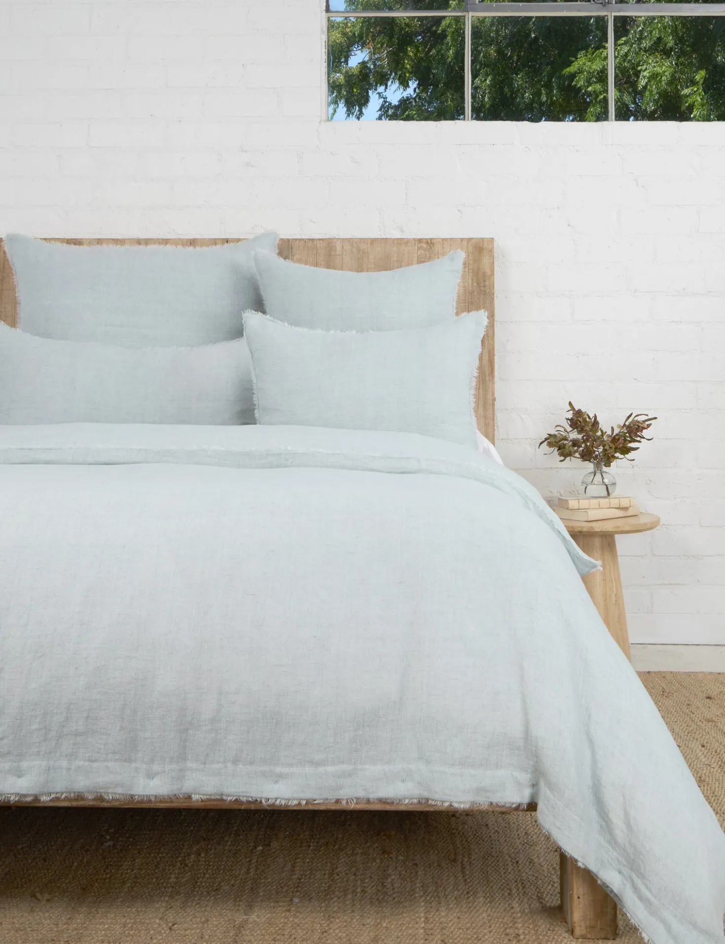 Hunter Linen Sham by Pom Pom at Home
