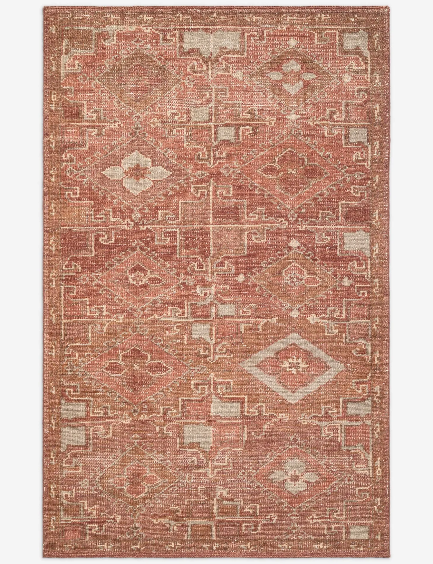 Ihsan Hand-Knotted Wool Rug