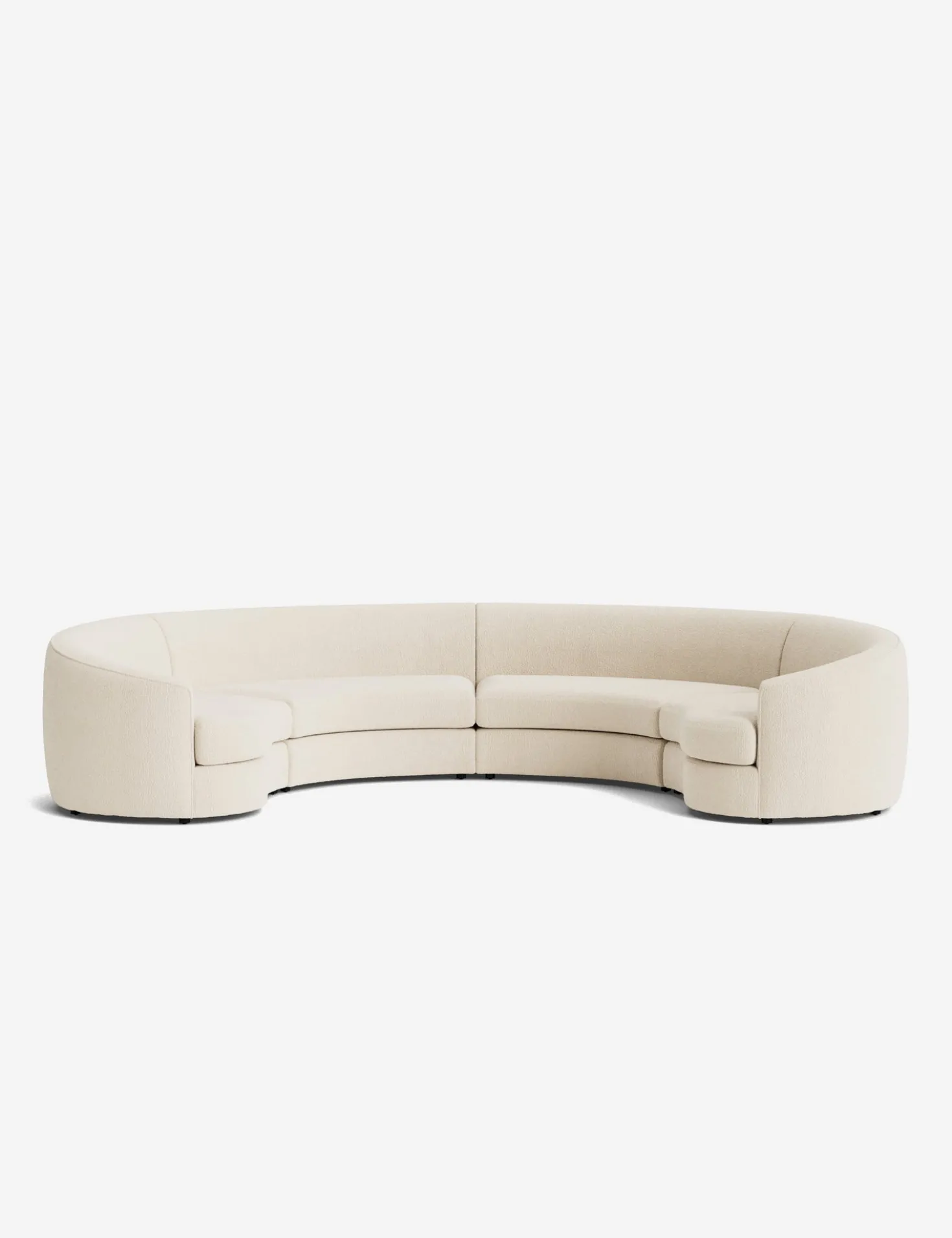 Imada Modular Curved Sectional Sofa