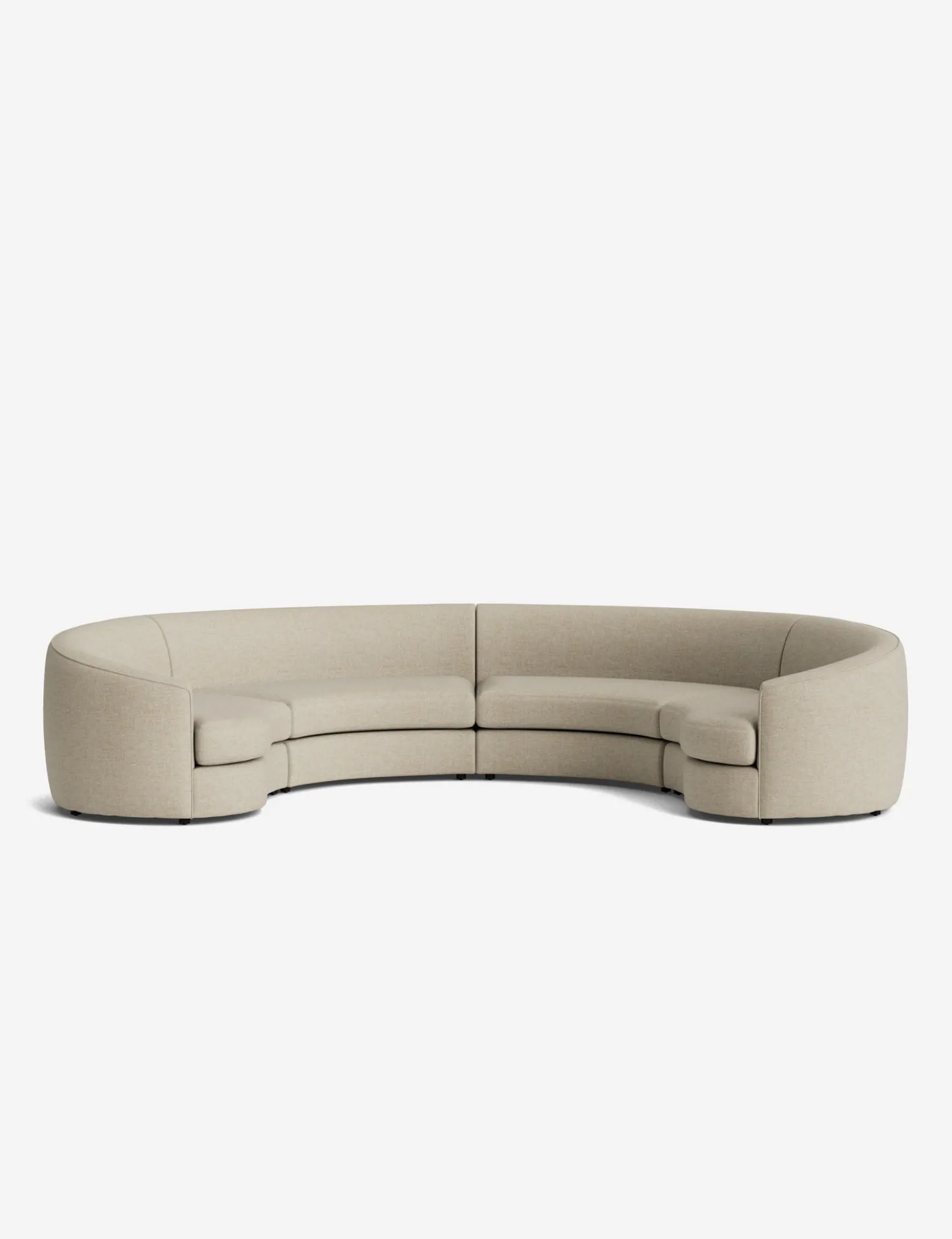 Imada Modular Curved Sectional Sofa