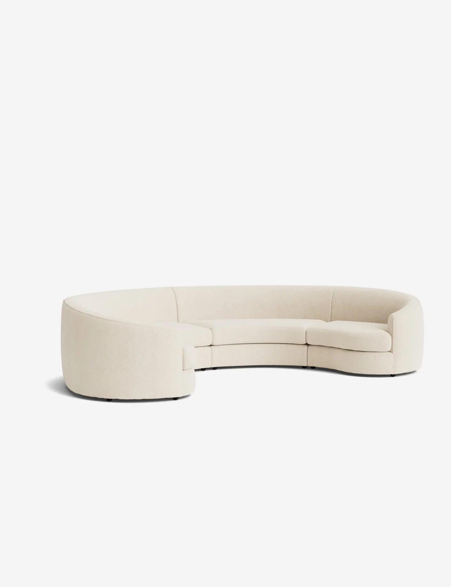 Imada Modular Curved Sectional Sofa