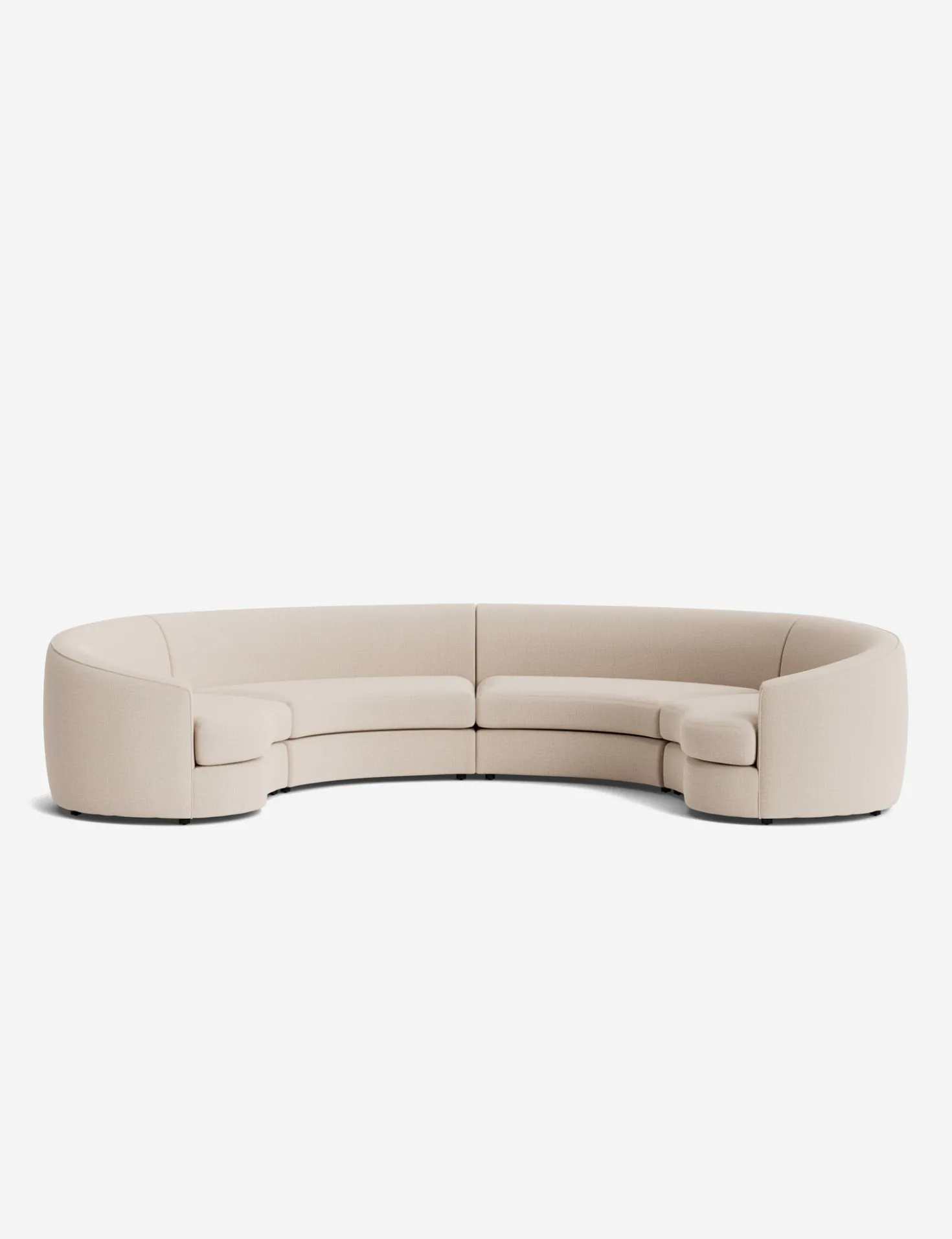 Imada Modular Curved Sectional Sofa