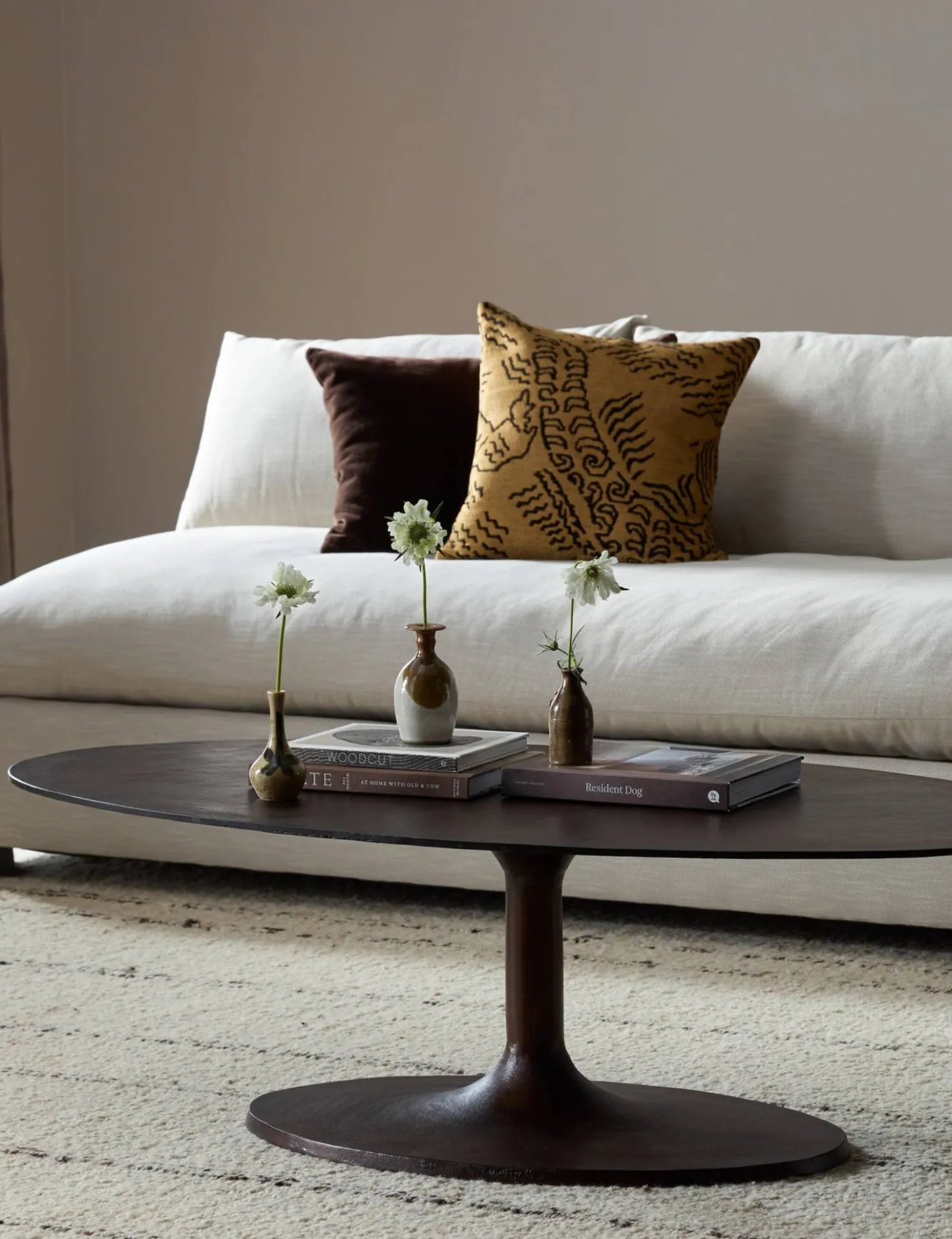 Inga Indoor / Outdoor Oval Coffee Table