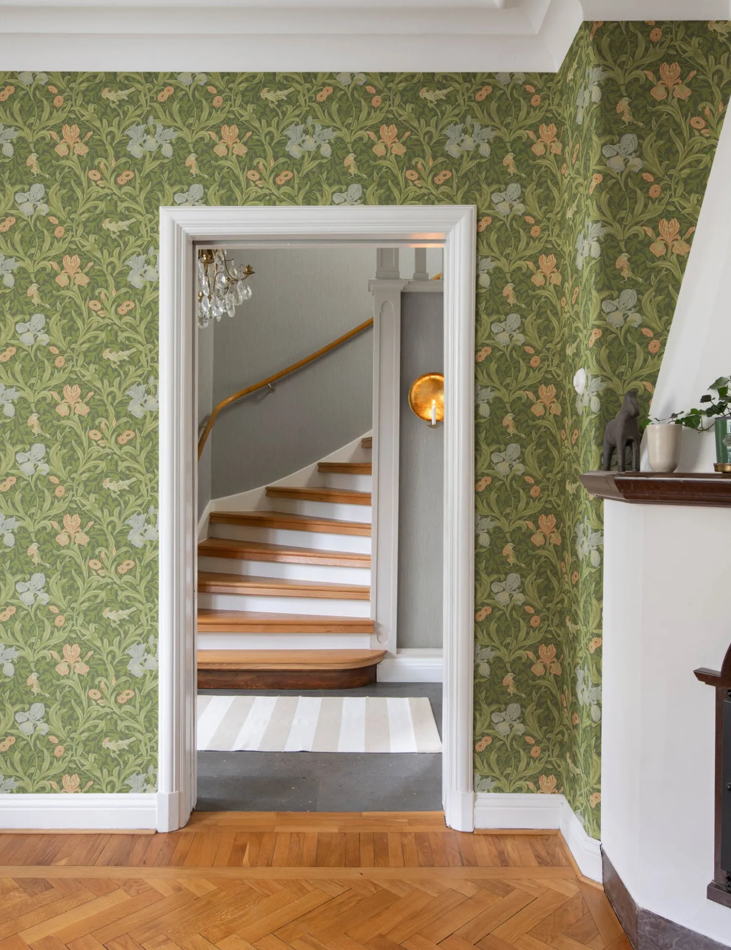 Iris Wallpaper by Morris & Co.