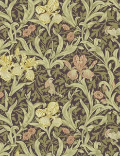Iris Wallpaper by Morris & Co.