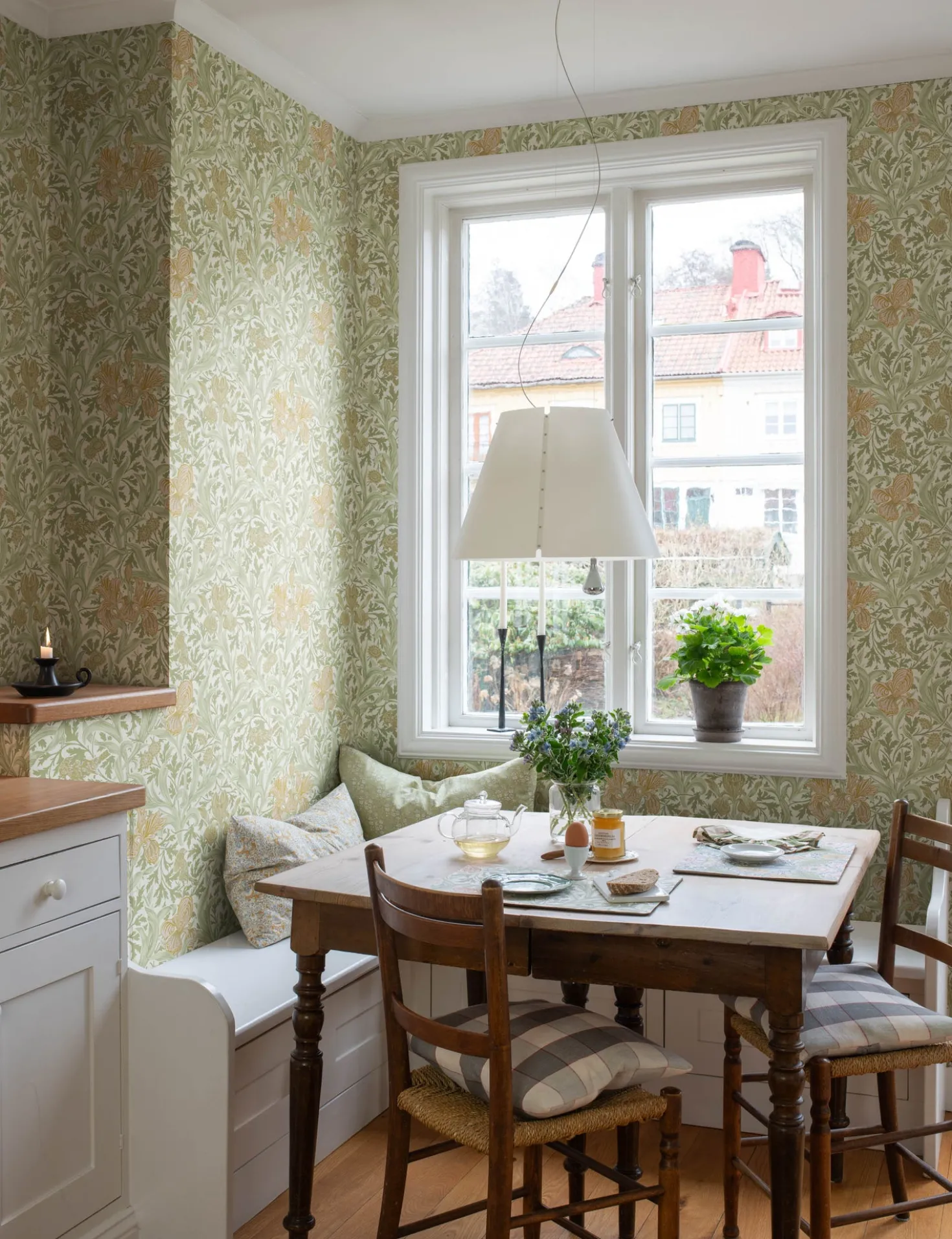 Iris Wallpaper by Morris & Co.