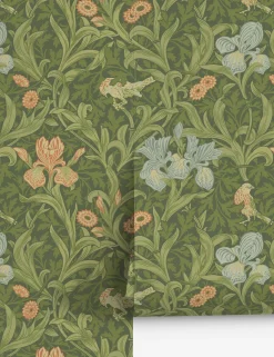 Iris Wallpaper by Morris & Co.