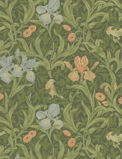 Iris Wallpaper by Morris & Co.