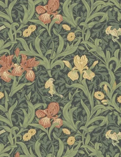 Iris Wallpaper by Morris & Co.