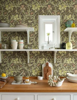 Iris Wallpaper by Morris & Co.