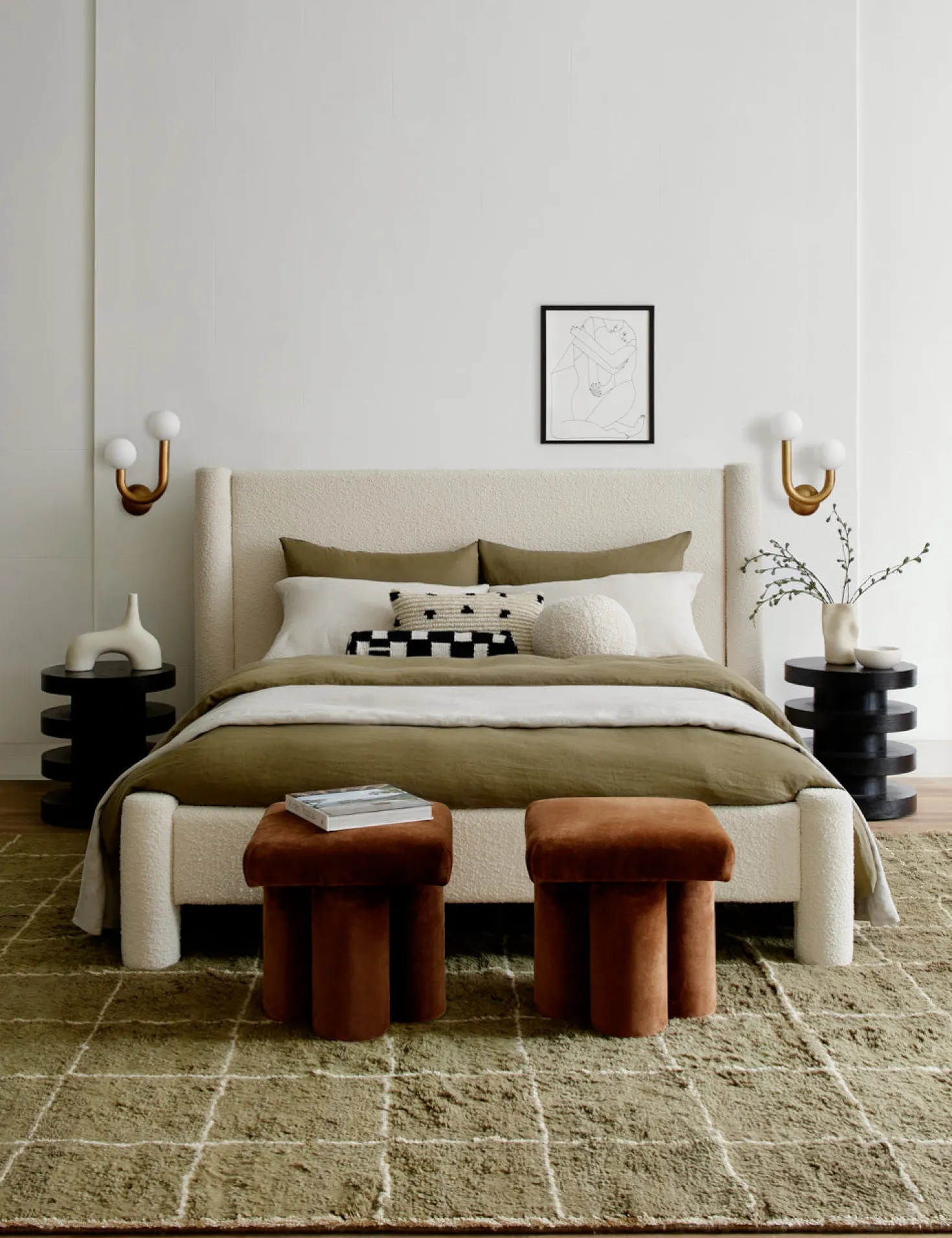 Irregular Dots Pillow by Sarah Sherman Samuel