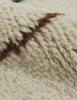 Irregular Grid Hand-Knotted Wool Rug by Sarah Sherman Samuel