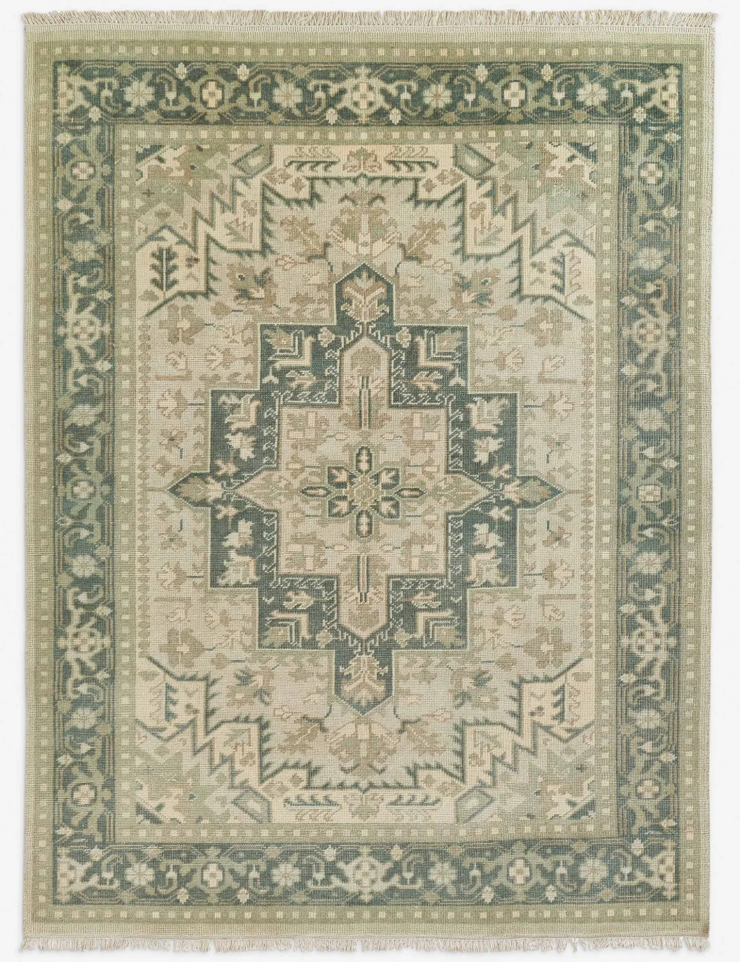 Isandro Hand-Knotted Wool Rug