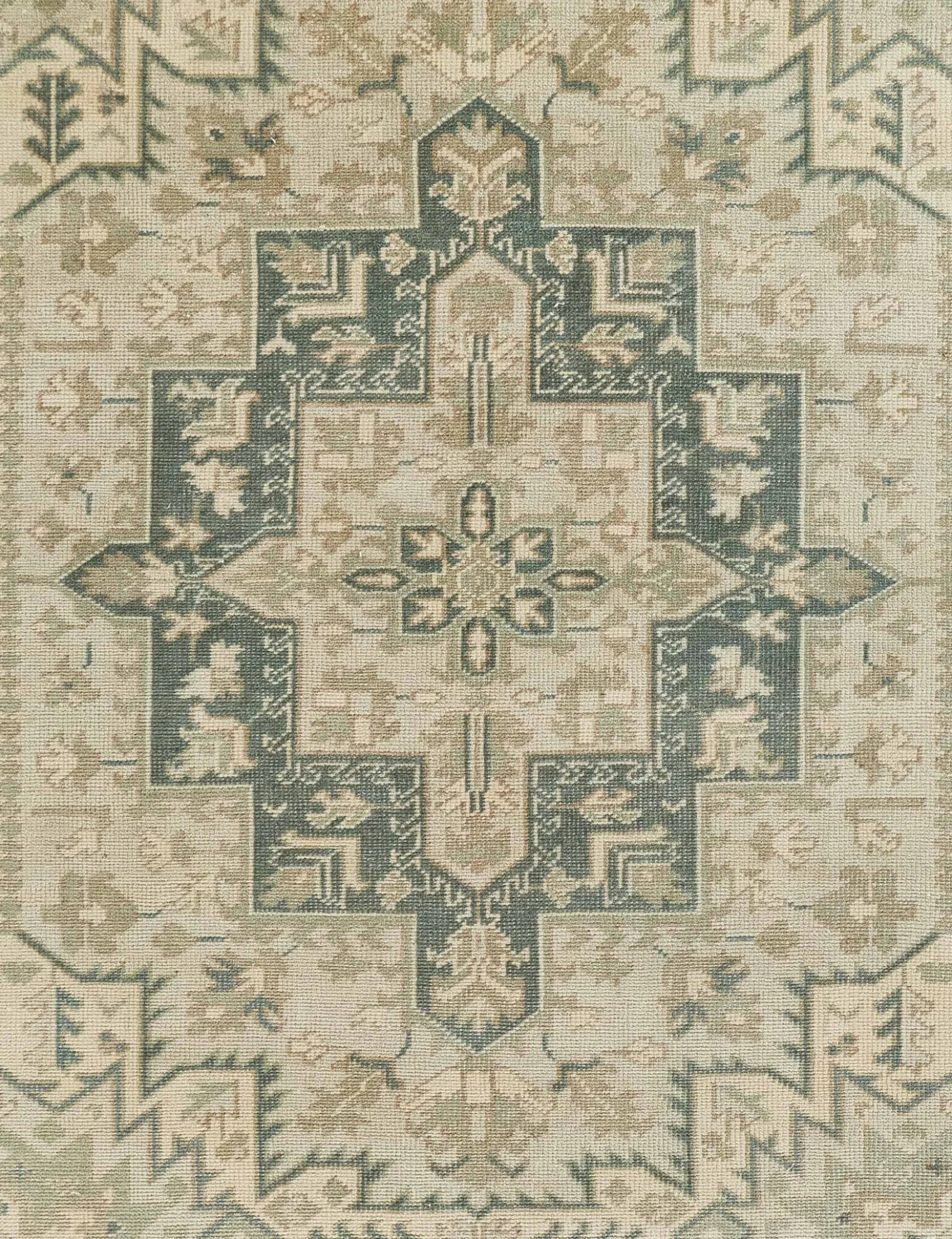 Isandro Hand-Knotted Wool Rug
