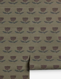 Janna Grasscloth Wallpaper by Sarah Sherman Samuel