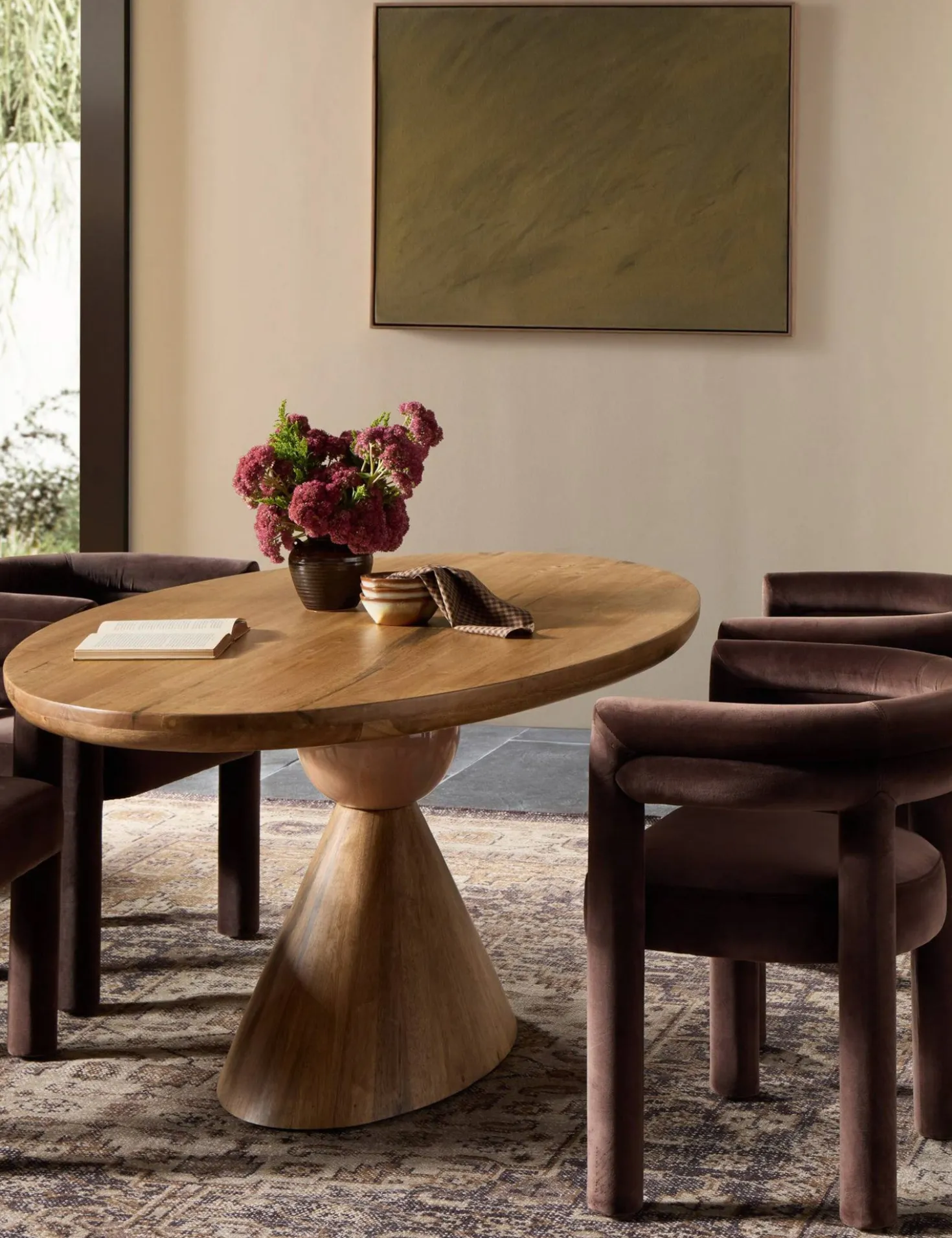Jasmine Oval Dining Table
