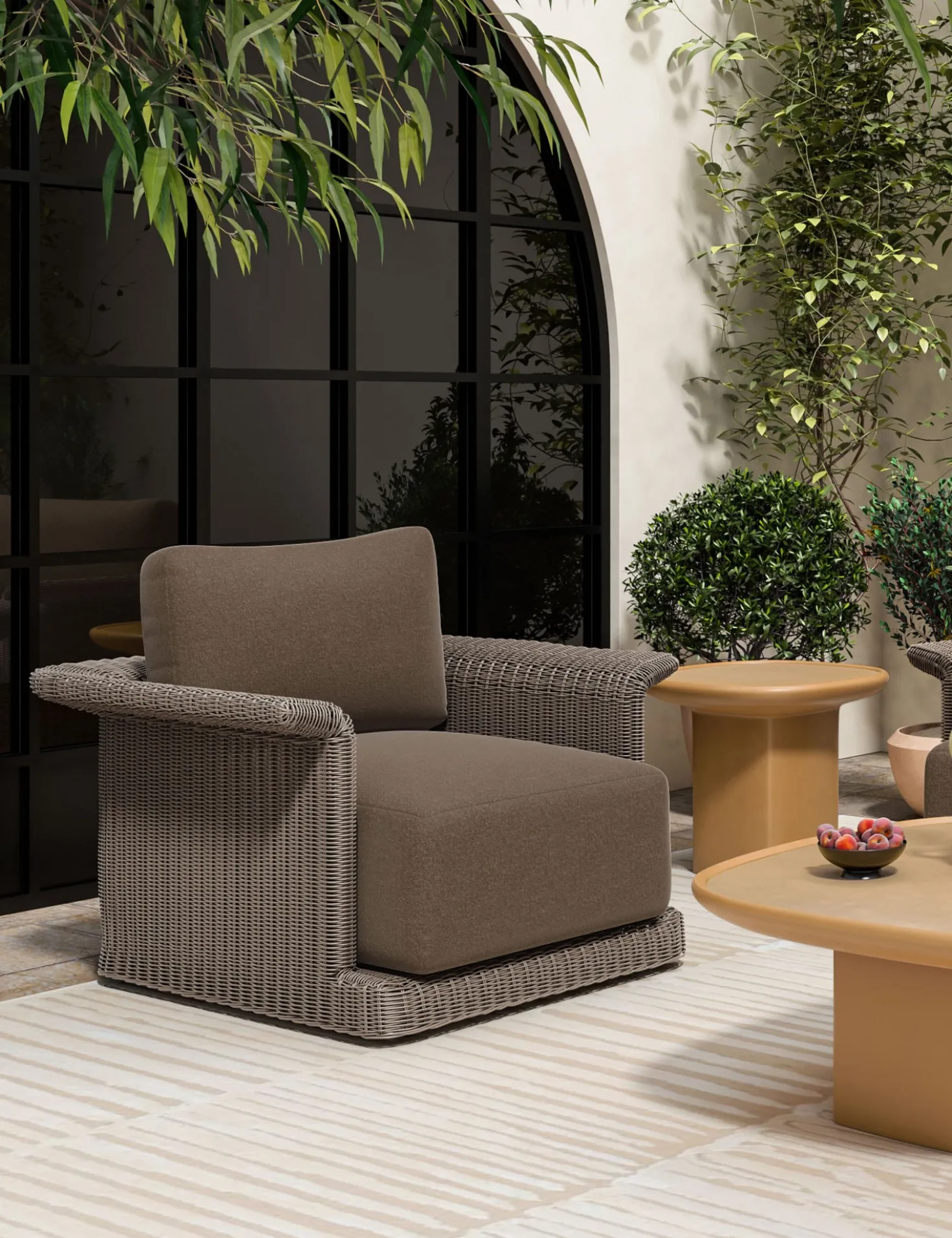 Jess Outdoor Accent Chair