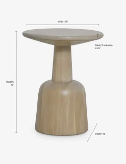 Jimi Round Side Table