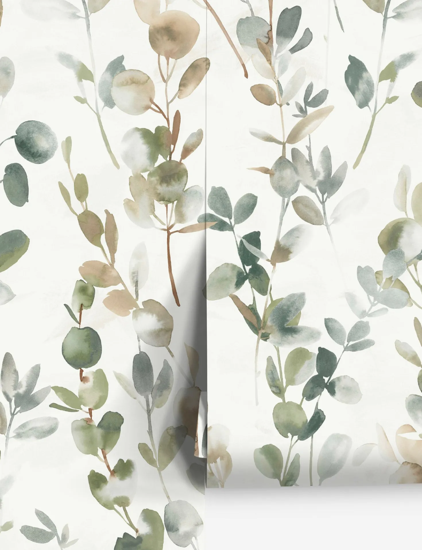 Joyful Eucalyptus Wallpaper by Candice Olson