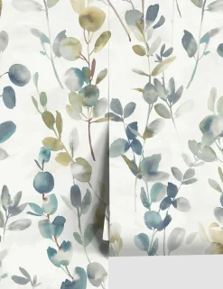 Joyful Eucalyptus Wallpaper by Candice Olson