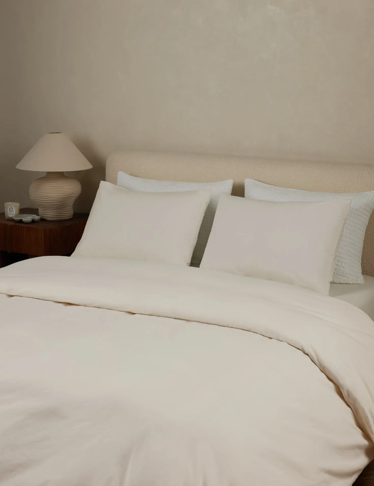 Juna Washed Percale Duvet Cover