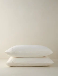Juna Washed Percale Pillowcases (Set of 2)