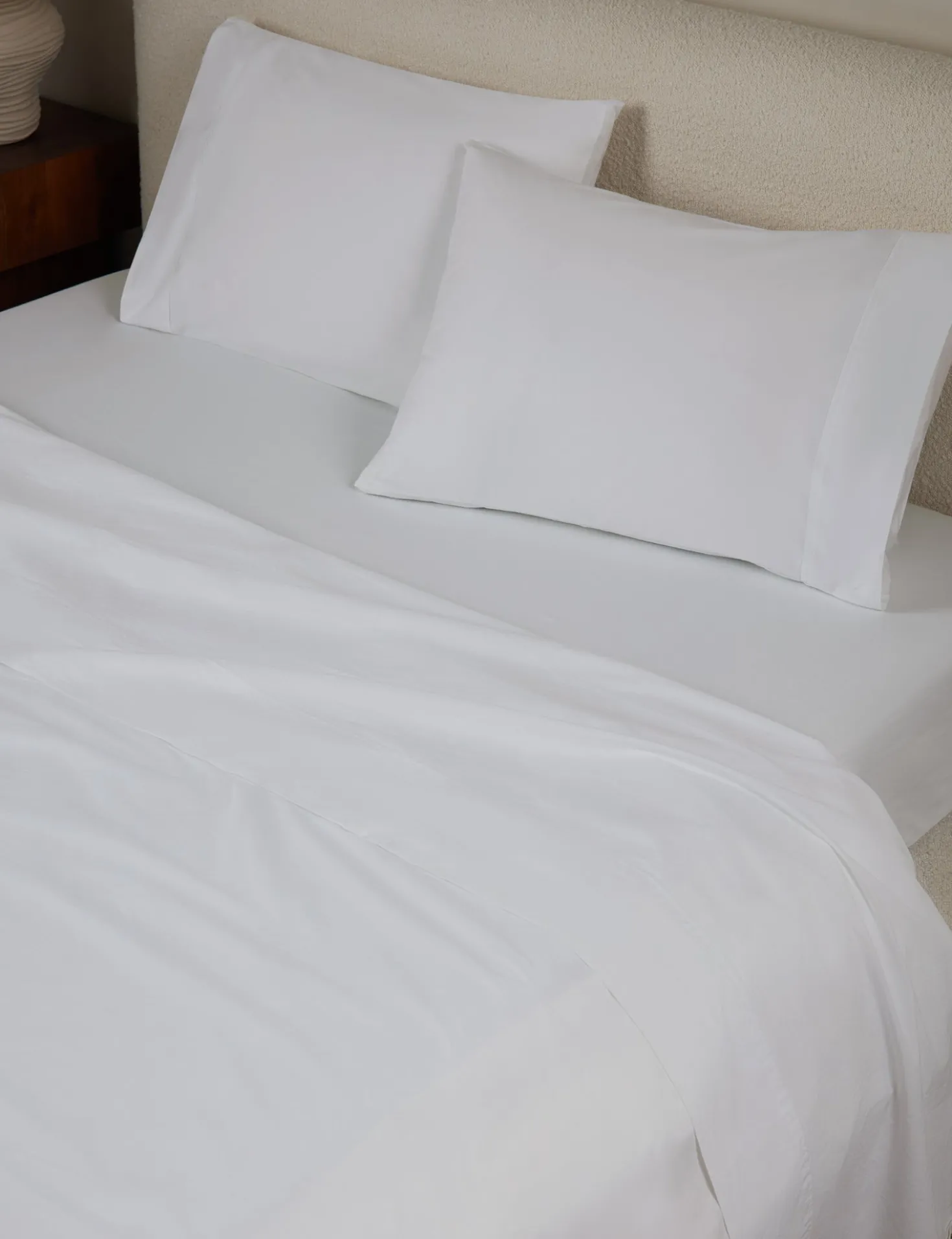 Juna Washed Percale Pillowcases (Set of 2)