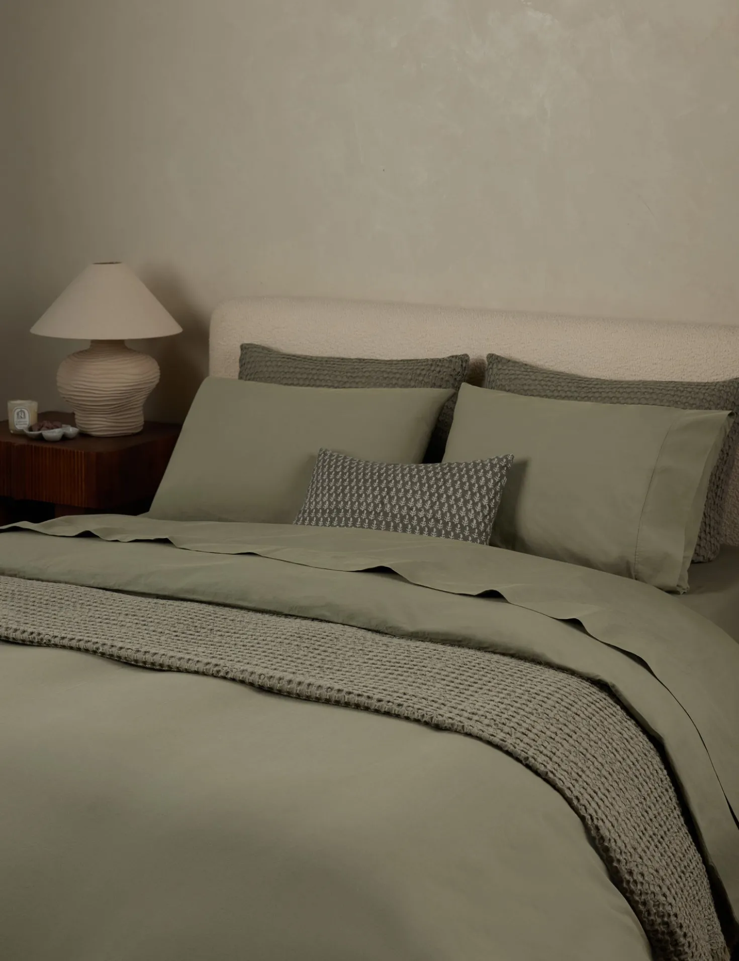 Juna Washed Percale Sheet Set