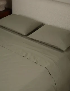 Juna Washed Percale Sheet Set