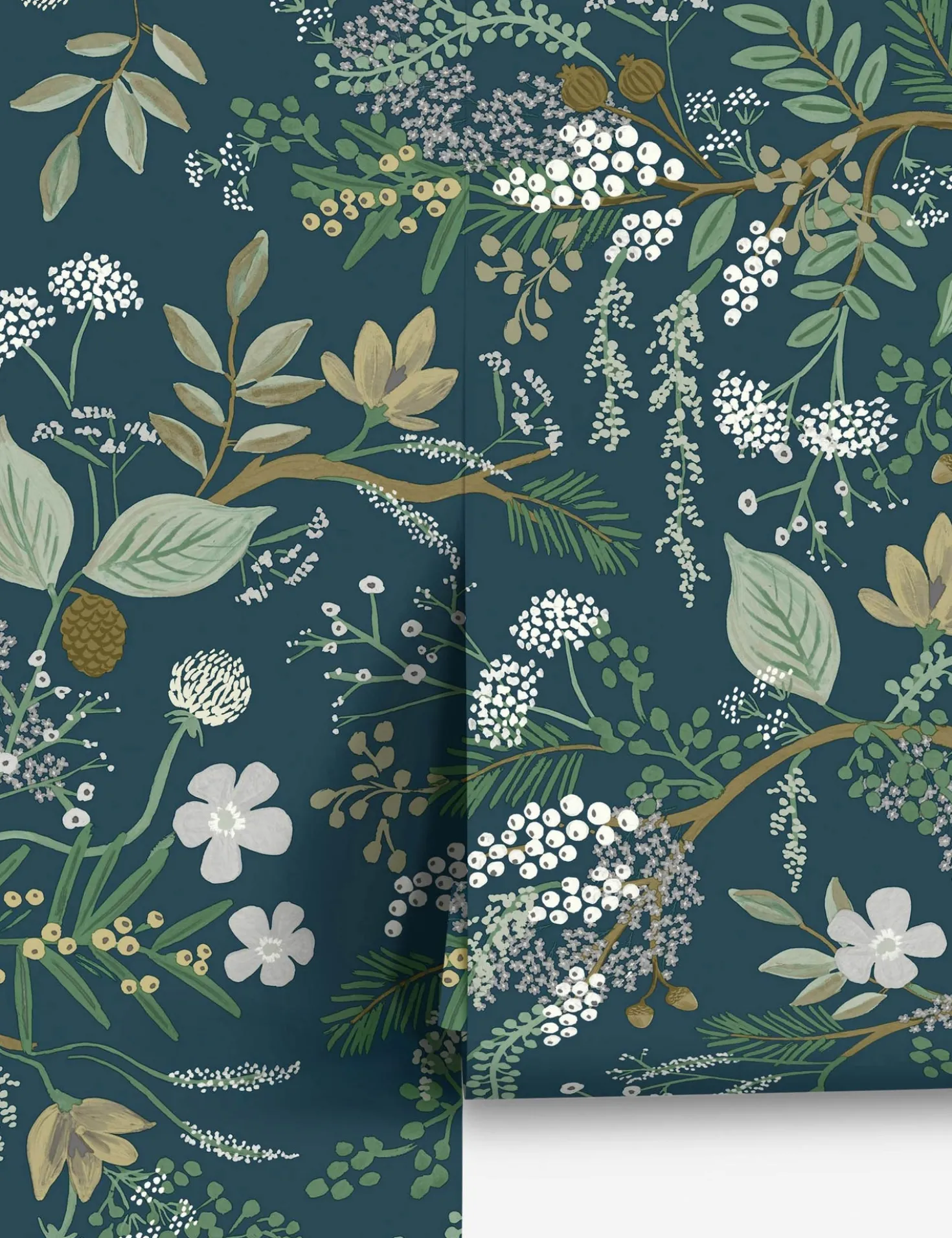 Juniper Forest Premium Peel + Stick Wallpaper by Rifle Paper Co.