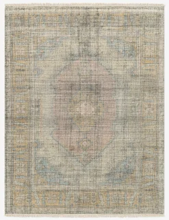 Kabir Hand-Knotted Wool-Blend Rug