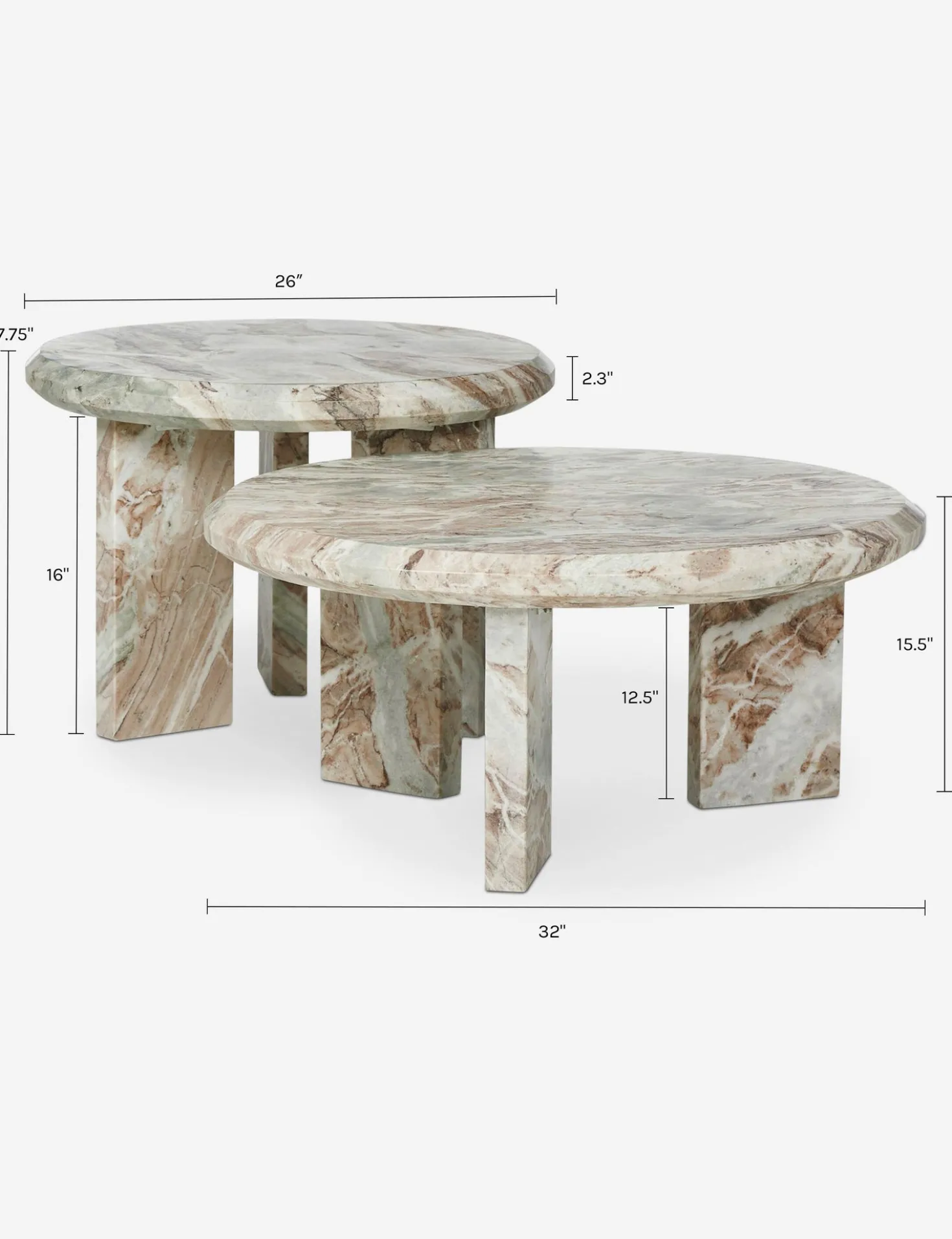 Kapala Nesting Coffee Table (Set of 2)